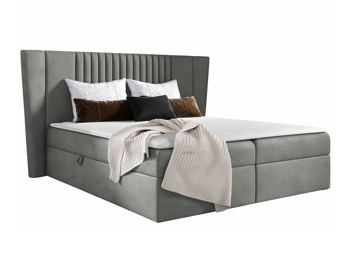 Continental bed Fenestra (Magic Velvet 2217)