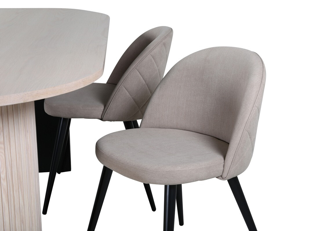 Dining set Dallas 2765 (Beige + Black)