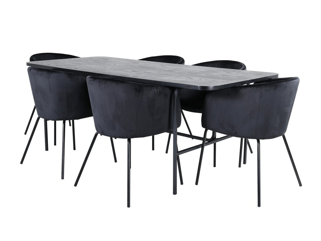 Dining set Dallas 2794 (Black)
