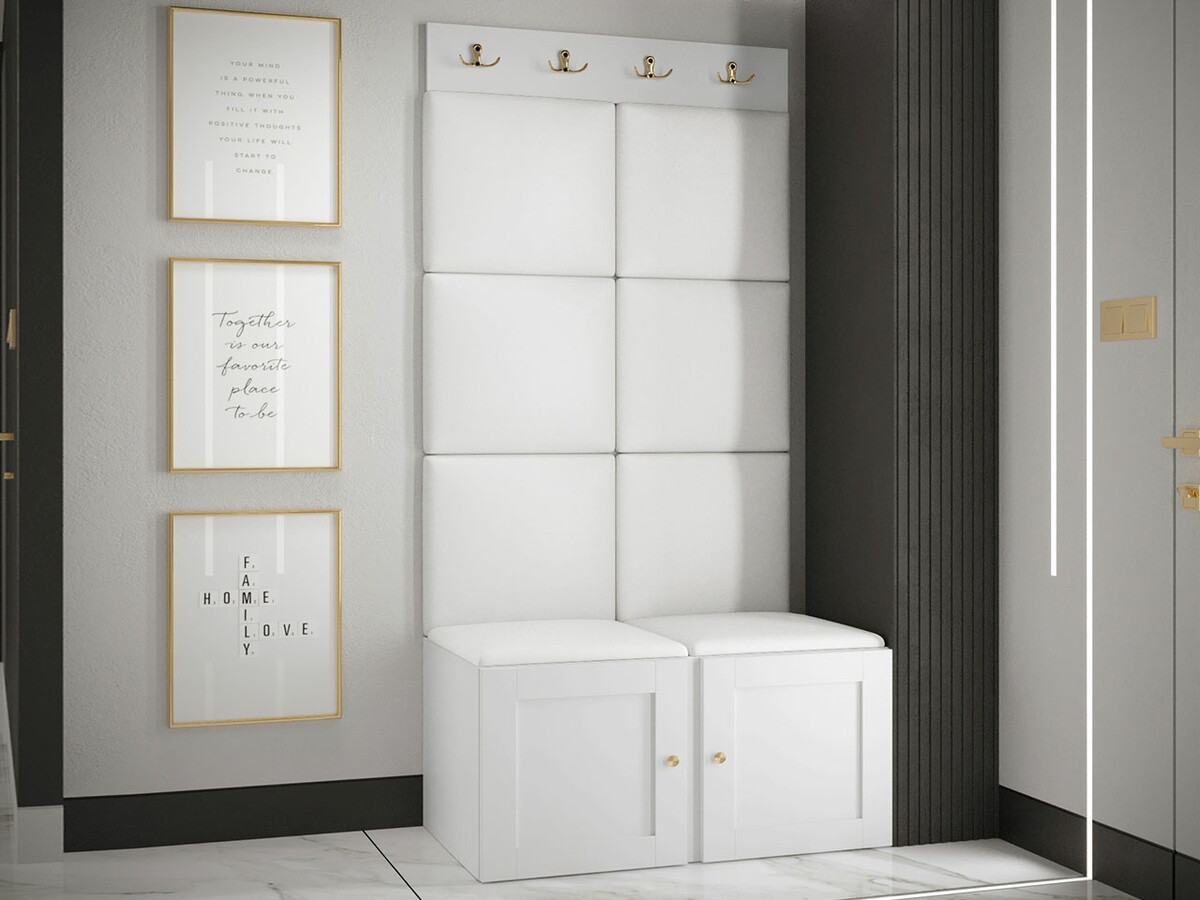 Hallway set Hartford 375 (Eco-leather Soft 017)