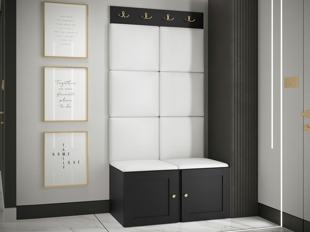 Hallway set Hartford 375 (Eco-leather Soft 017)