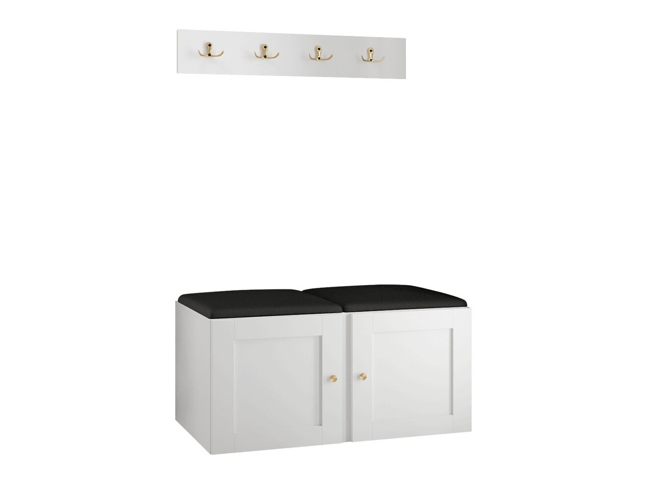 Hallway set Hartford 376 (Eco-leather Soft 011)