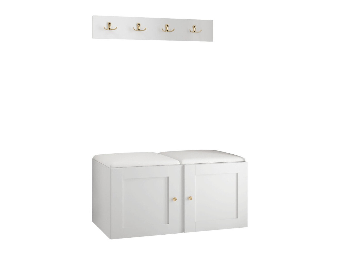 Hallway set Hartford 376 (Eco-leather Soft 017)