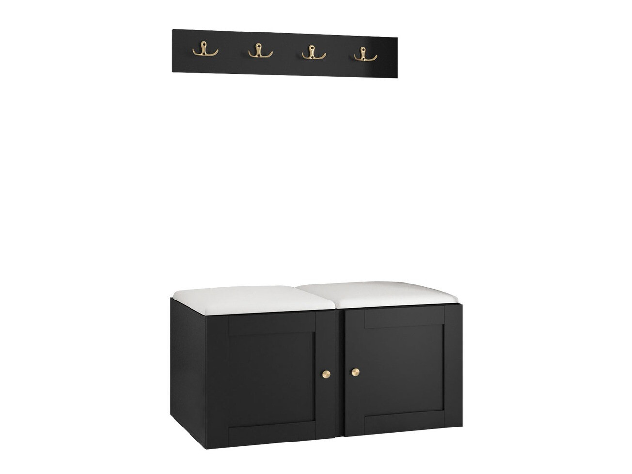 Hallway set Hartford 376 (Eco-leather Soft 017)