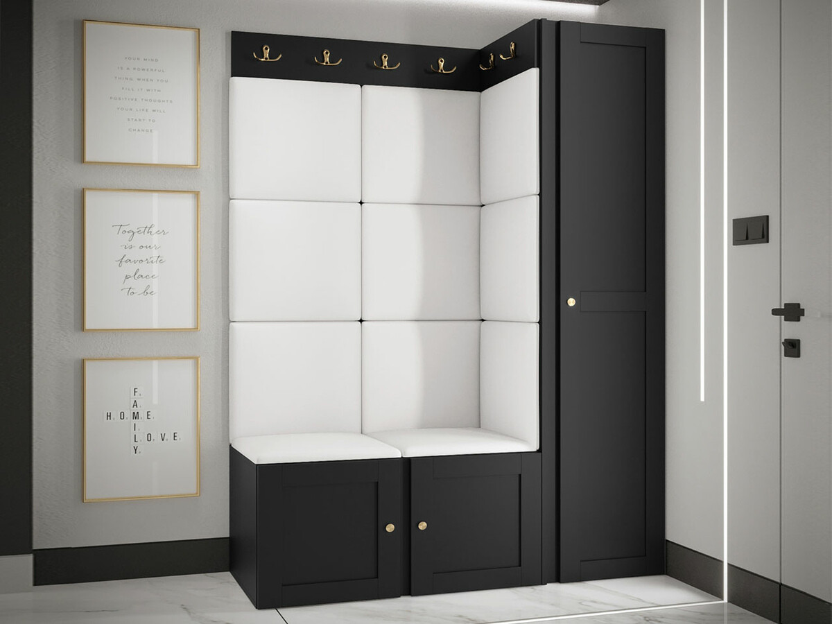 Hallway set Hartford 377 (Eco-leather Soft 017)