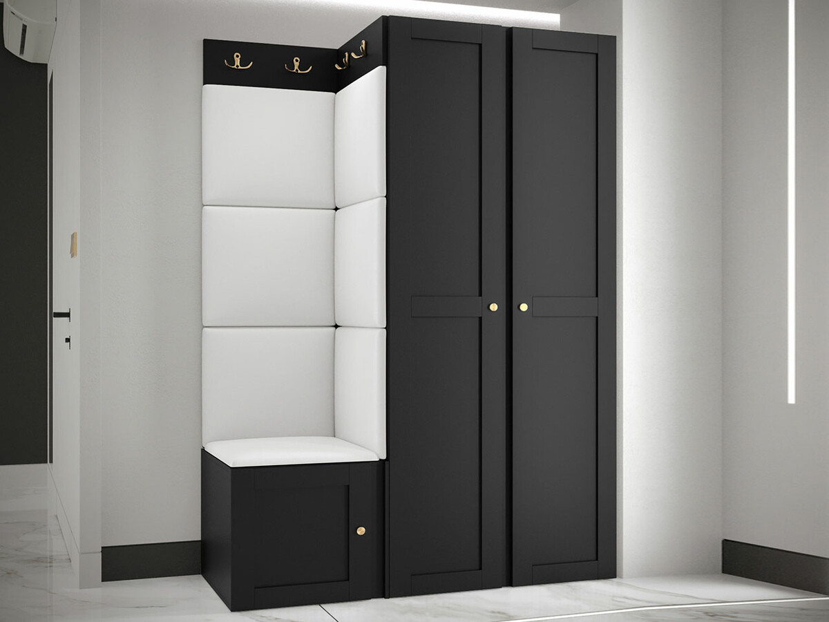 Hallway set Hartford 379 (Eco-leather Soft 017)