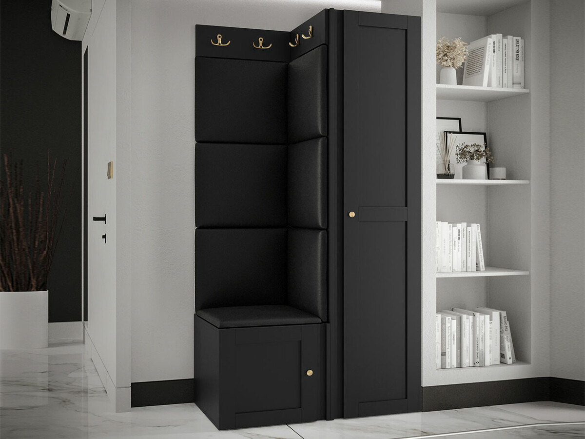 Hallway set Hartford 381 (Eco-leather Soft 011)
