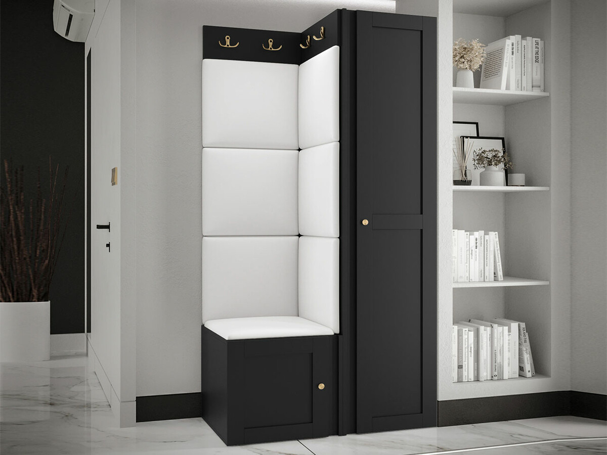 Hallway set Hartford 381 (Eco-leather Soft 017)