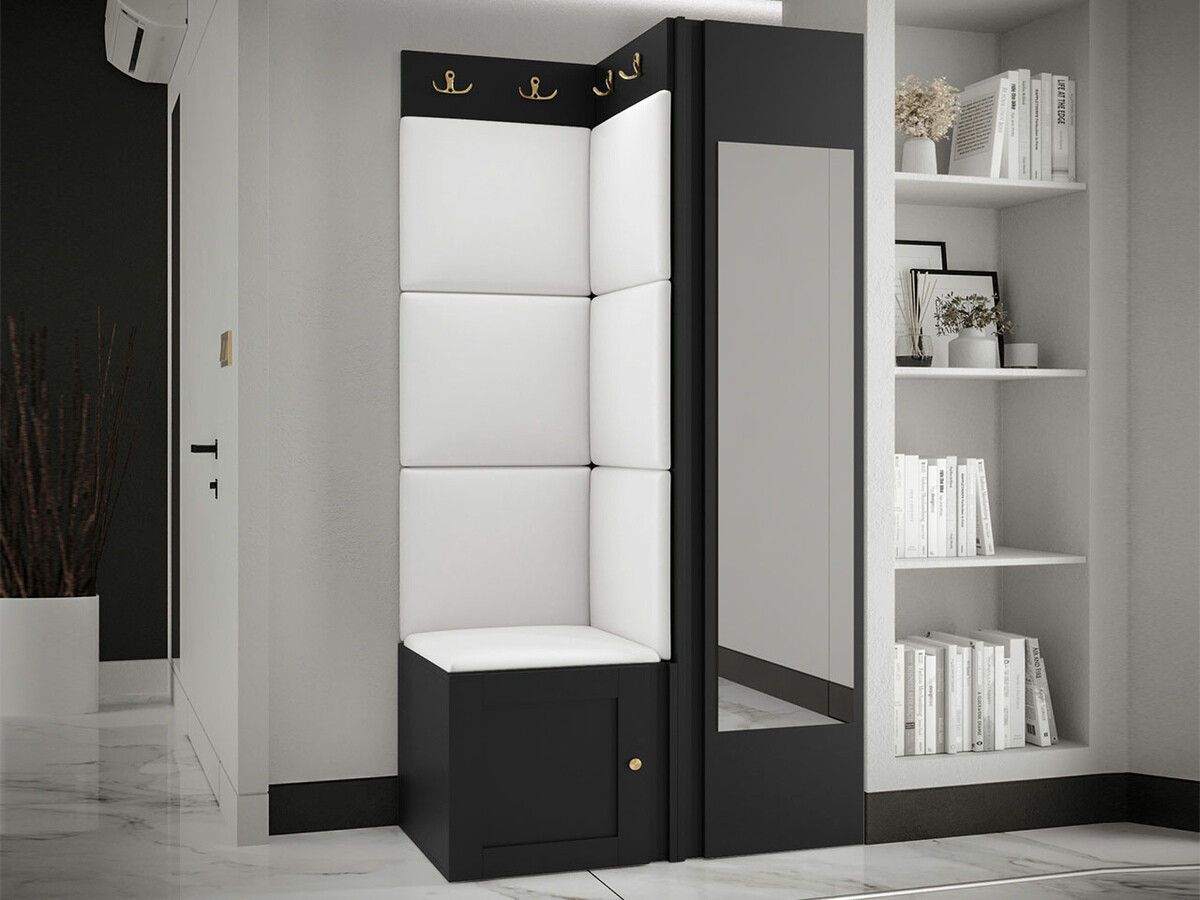 Hallway set Hartford 382 (Eco-leather Soft 017)