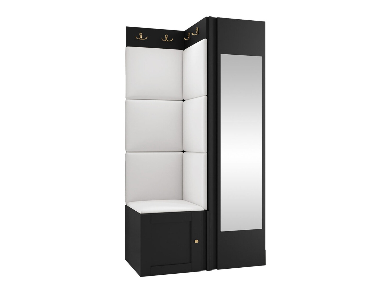 Hallway set Hartford 382 (Eco-leather Soft 017)