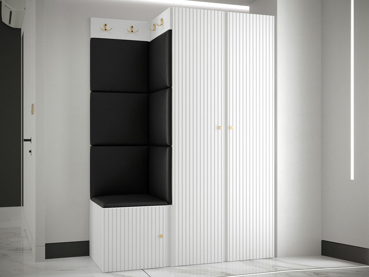 Hallway set Hartford 387 (Eco-leather Soft 011)