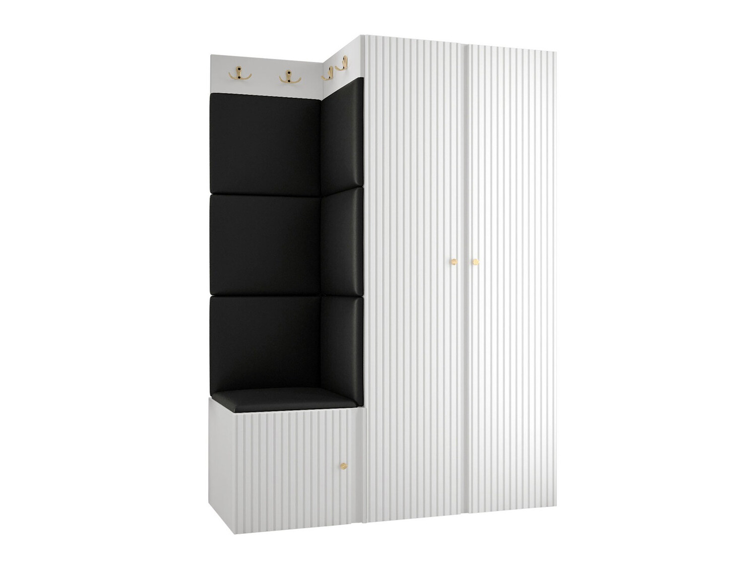 Hallway set Hartford 387 (Eco-leather Soft 011)