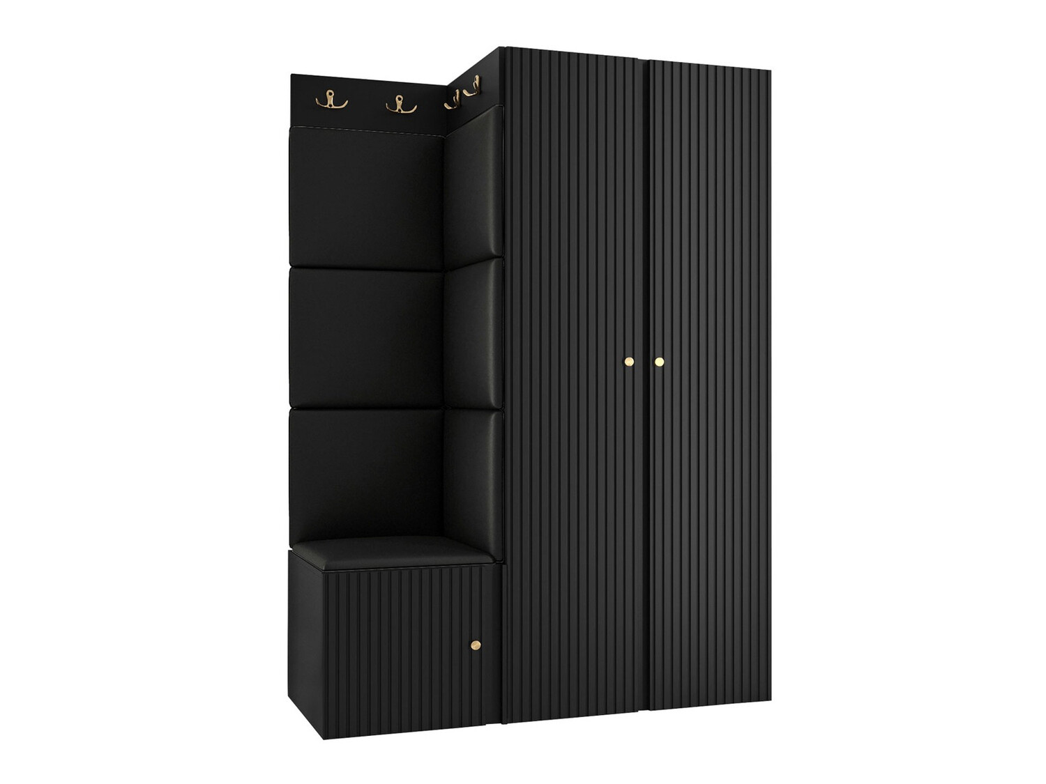 Hallway set Hartford 387 (Eco-leather Soft 011)