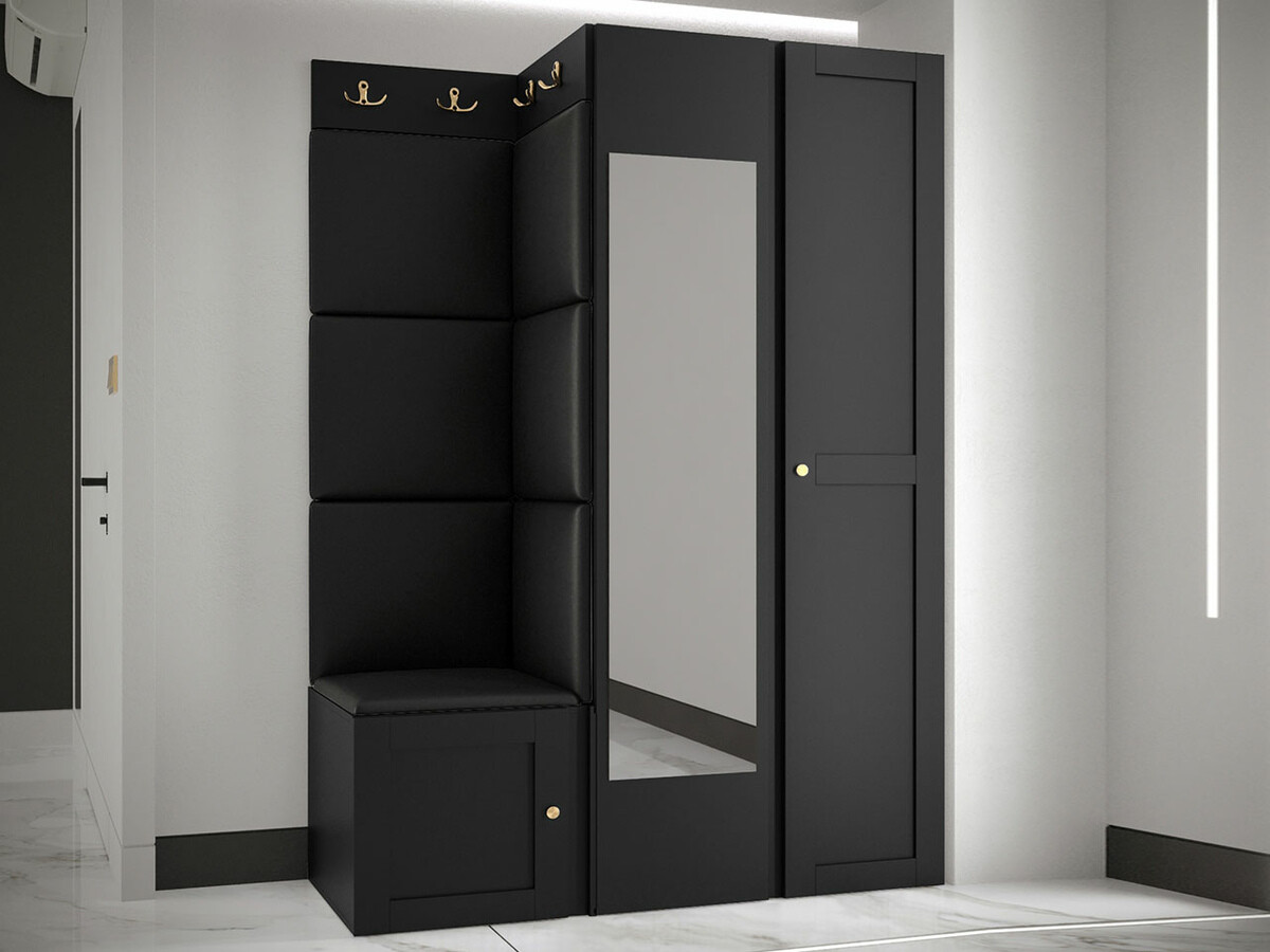 Hallway set Hartford 380 (Eco-leather Soft 011)