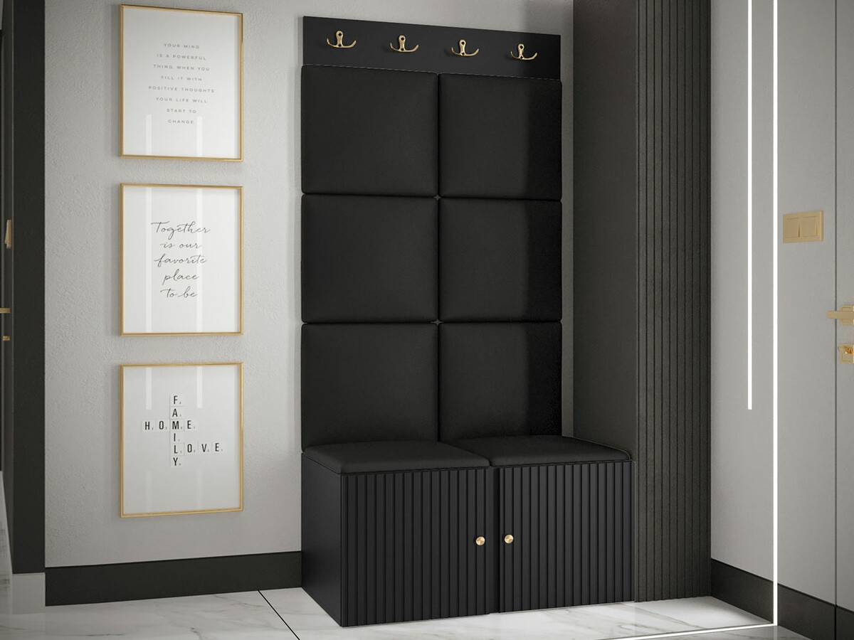 Hallway set Hartford 383 (Eco-leather Soft 011)