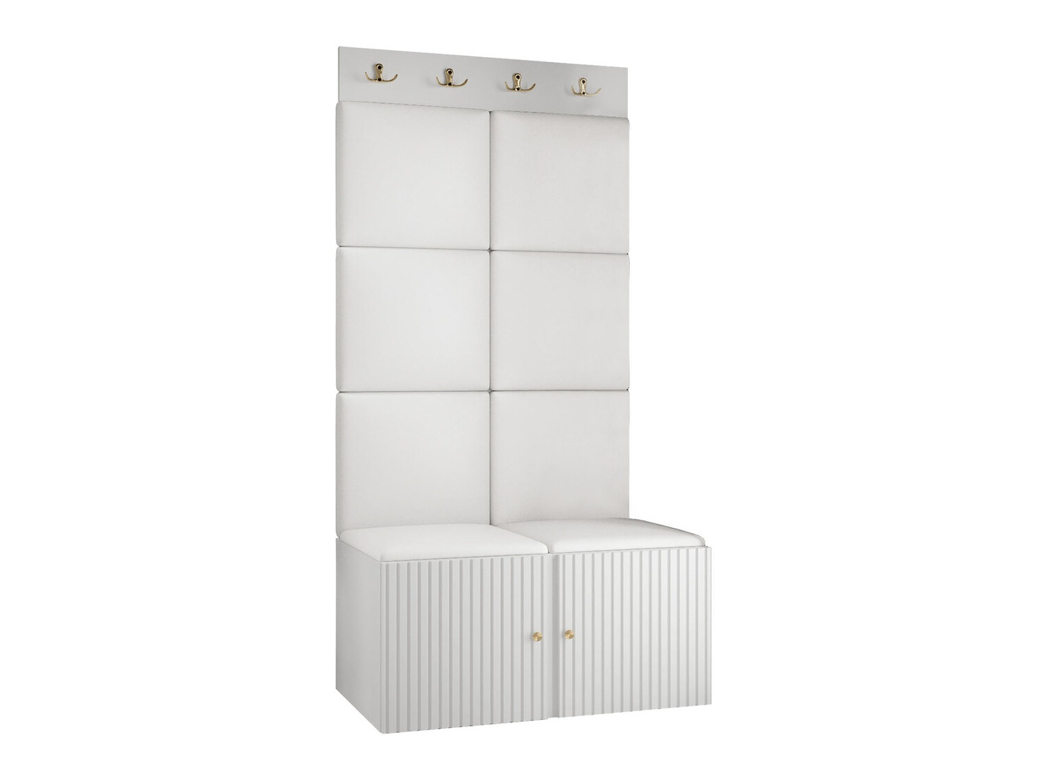 Hallway set Hartford 383 (Eco-leather Soft 017)