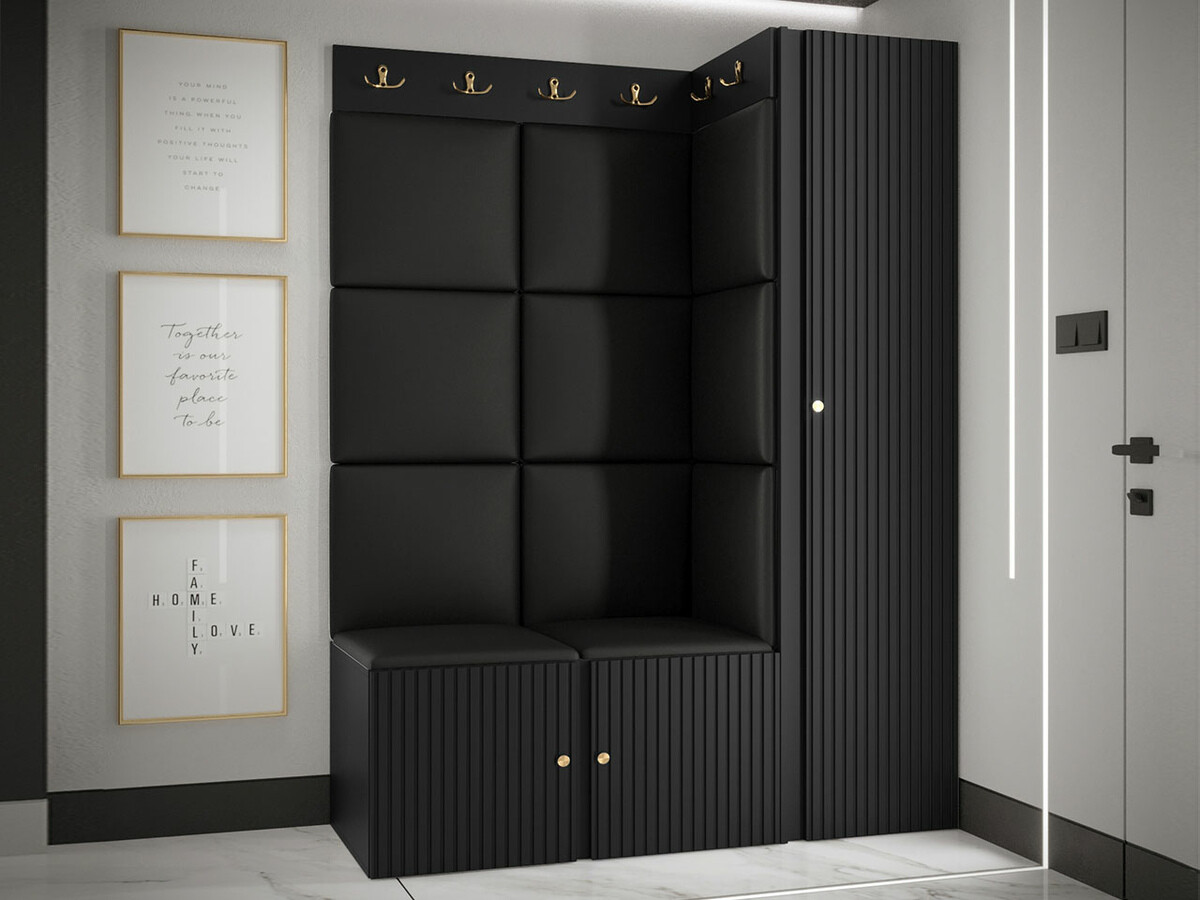 Hallway set Hartford 385 (Eco-leather Soft 011)
