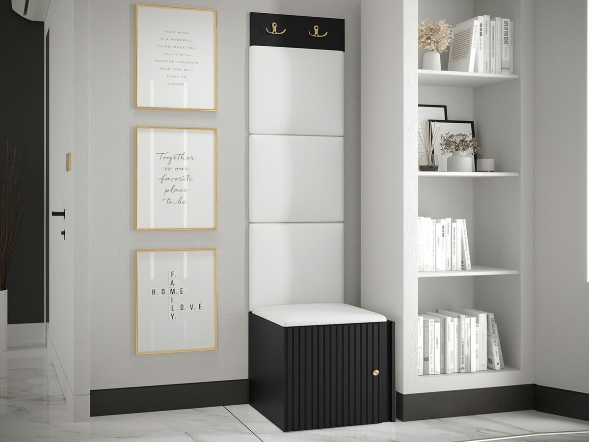 Hallway set Hartford 386 (Eco-leather Soft 017)