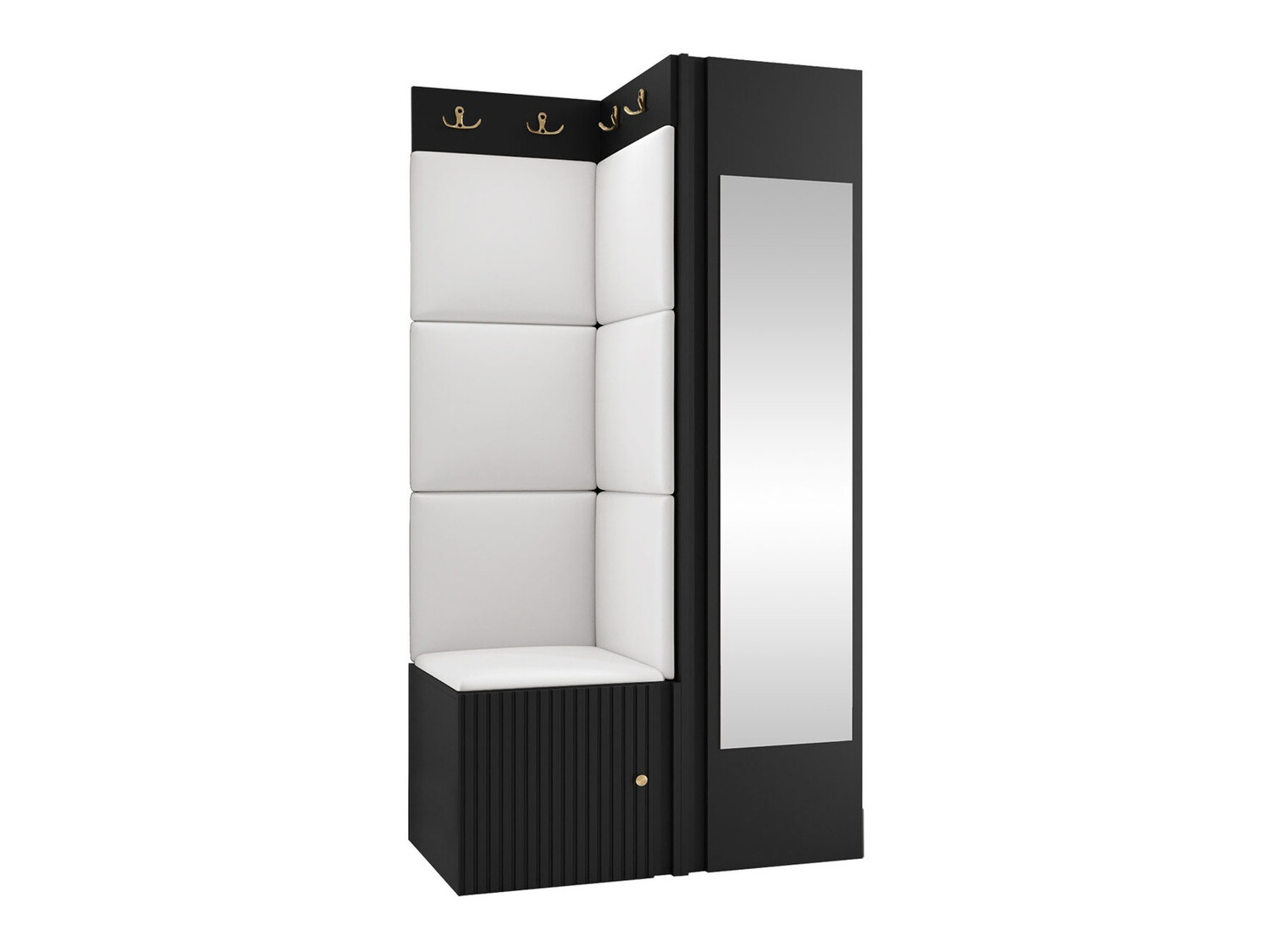 Hallway set Hartford 391 (Eco-leather Soft 017)