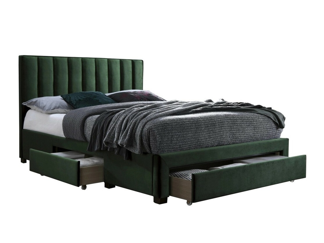 Bed Houston Fides (Dark green)