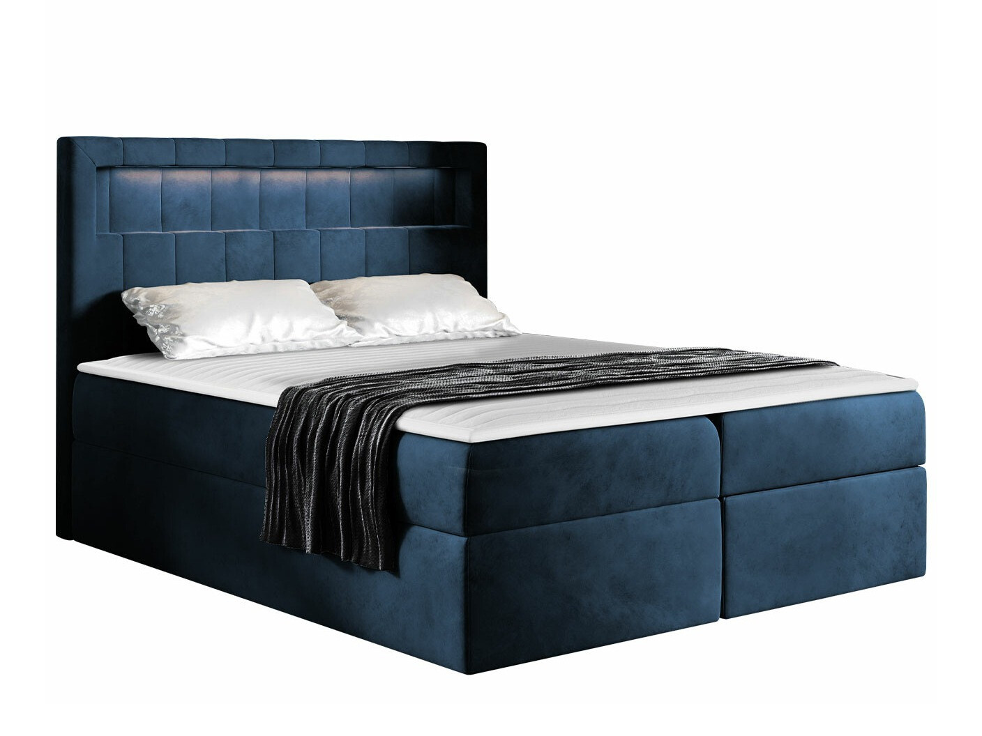 Continental bed Baltimore 131 (Velutto 11)