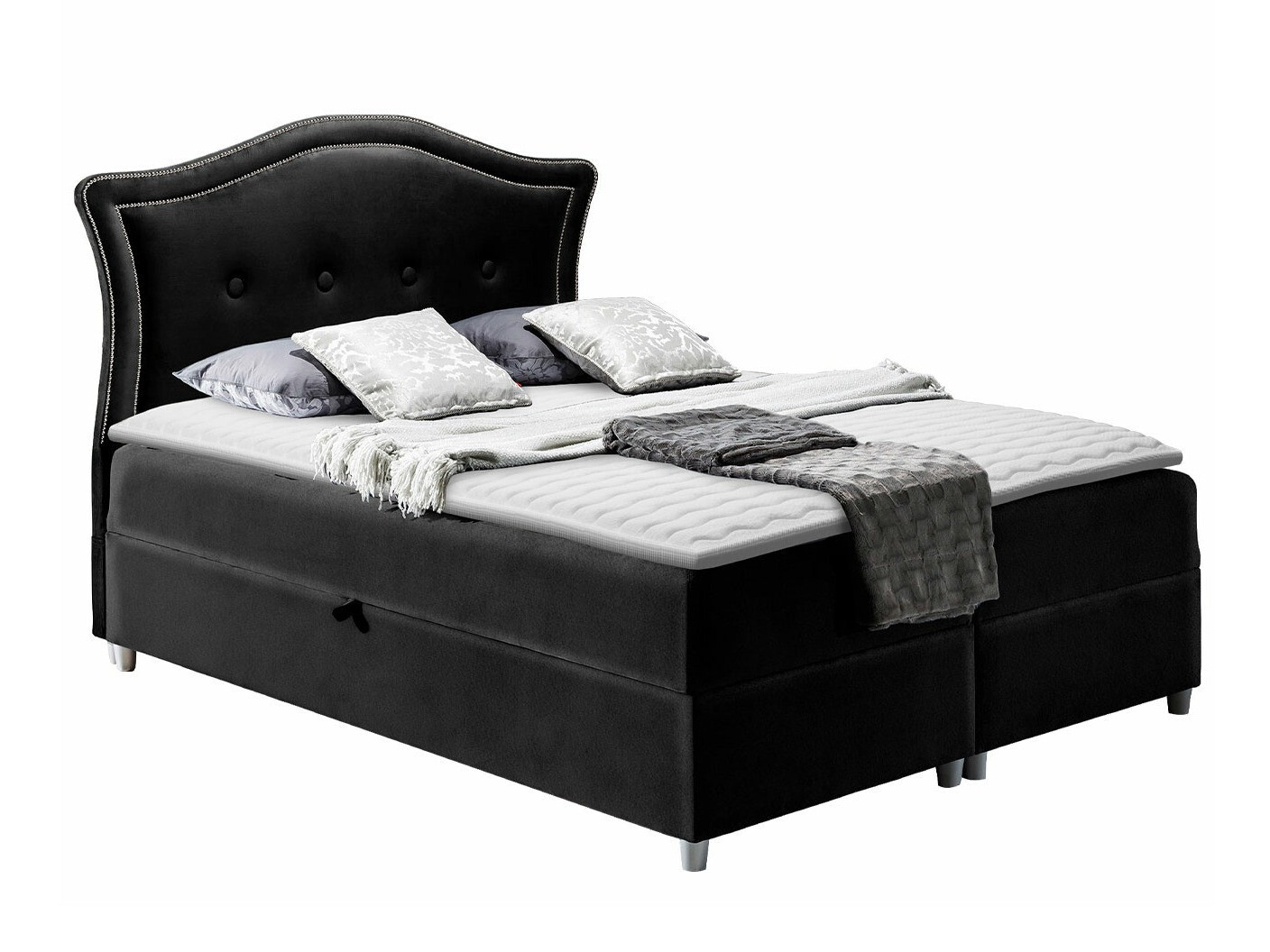 Continental bed Baltimore 135 (Magic Velvet 2219)