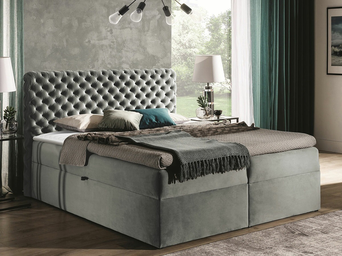 Continental bed Baltimore 148 (Magic Velvet 2217)