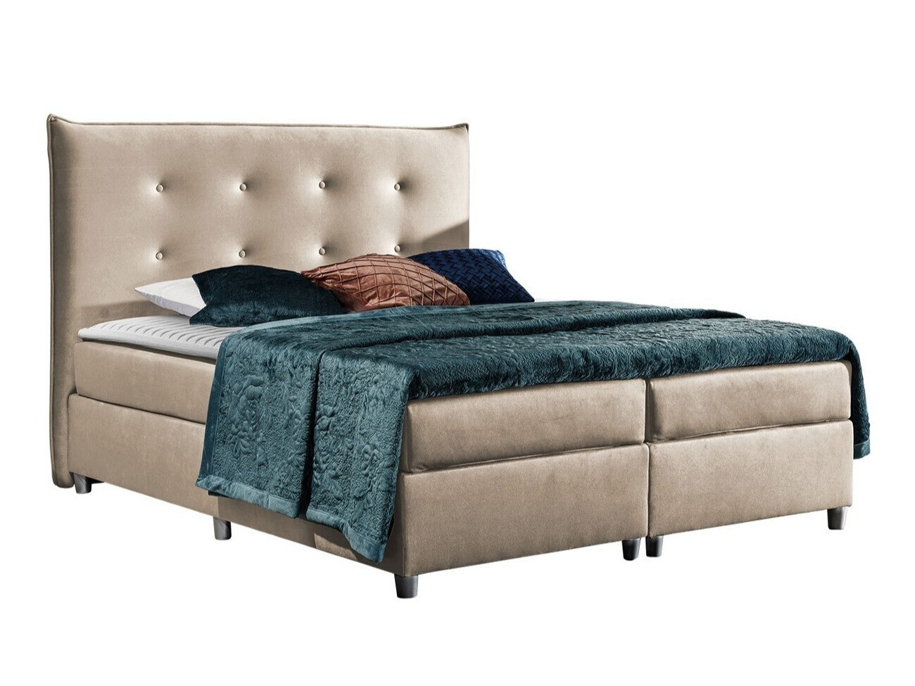 Continental bed Baltimore 151 (Uttario Velvet 2979)