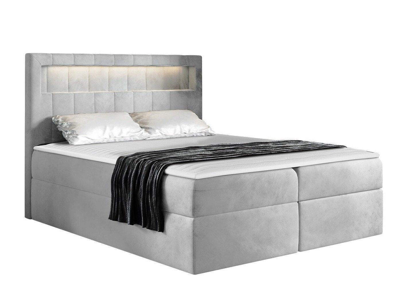 Continental bed Pomum (Magic Velvet 2239)