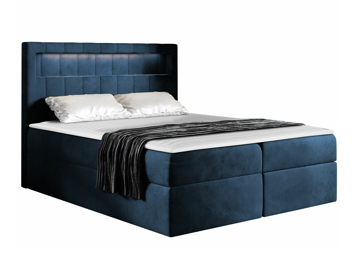 Continental bed Pomum (Velutto 11)