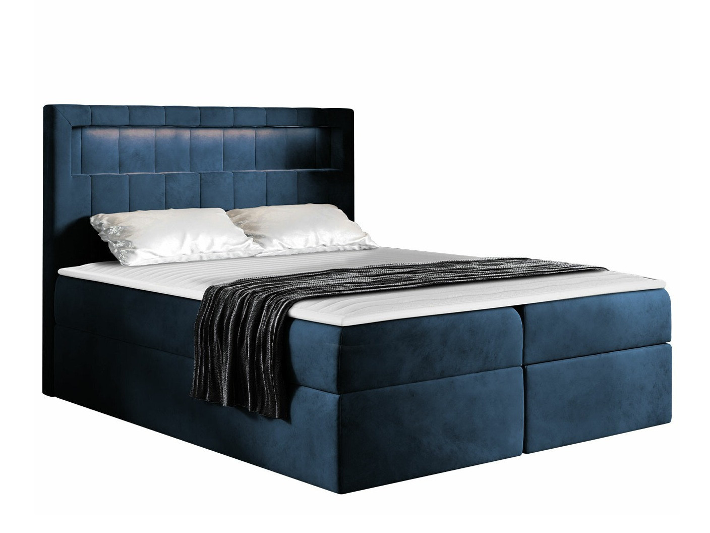 Continental bed Pomum (Velutto 11)