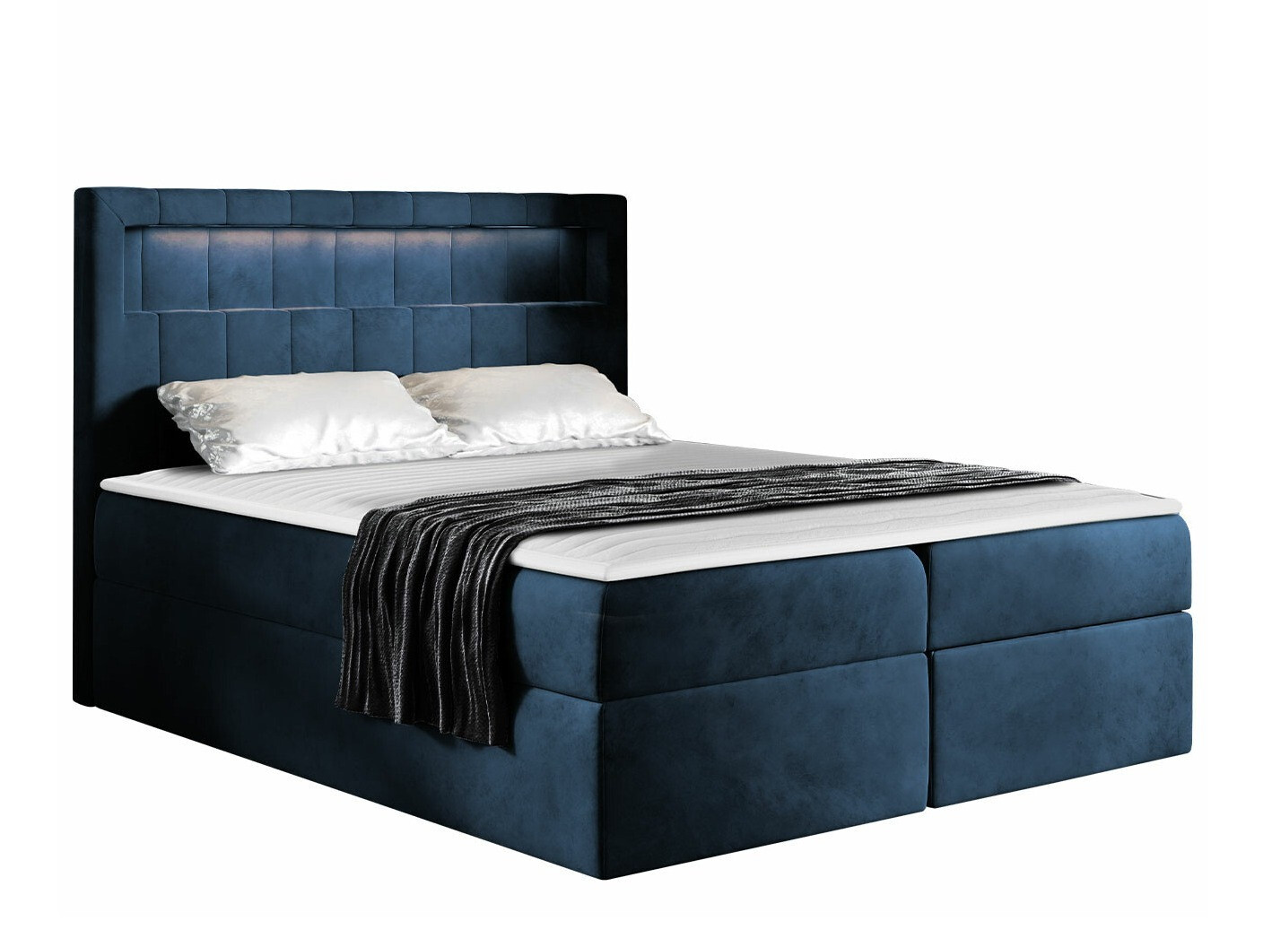 Continental bed Pomum (Velutto 11)