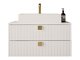 Wall-mounted bathroom cabinet for washbasin Orlvera 102 (White)