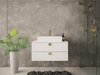 Wall-mounted bathroom cabinet for washbasin Orlvera 102 (White)