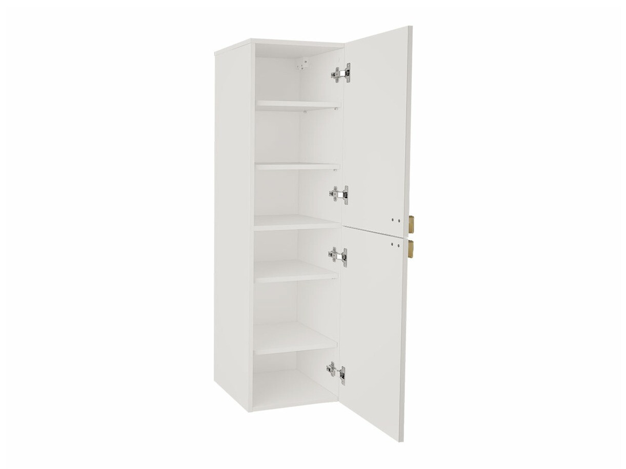 Wall-mounted bathroom cabinet Panium (White)