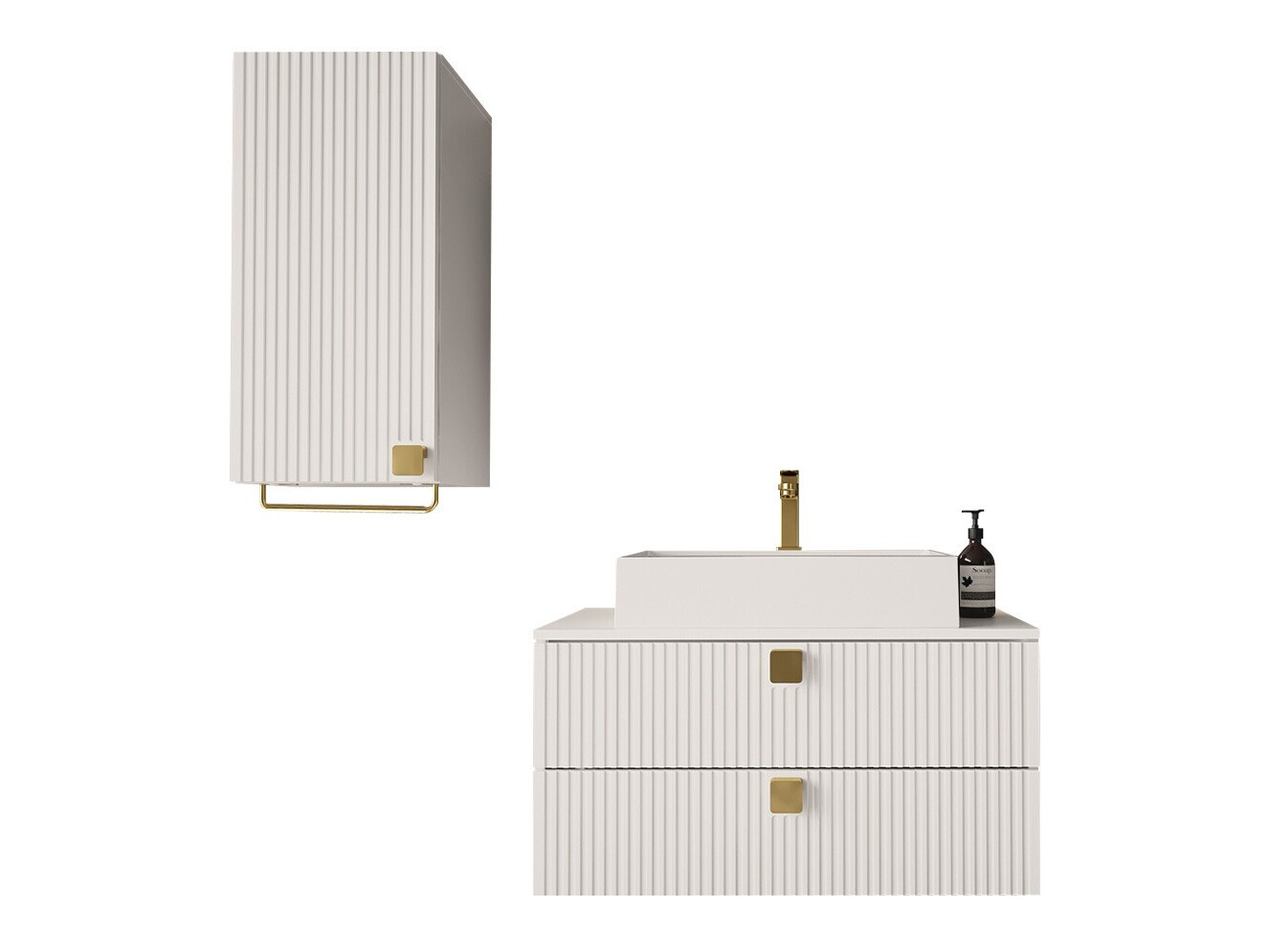 Bathroom set Panium I (White)