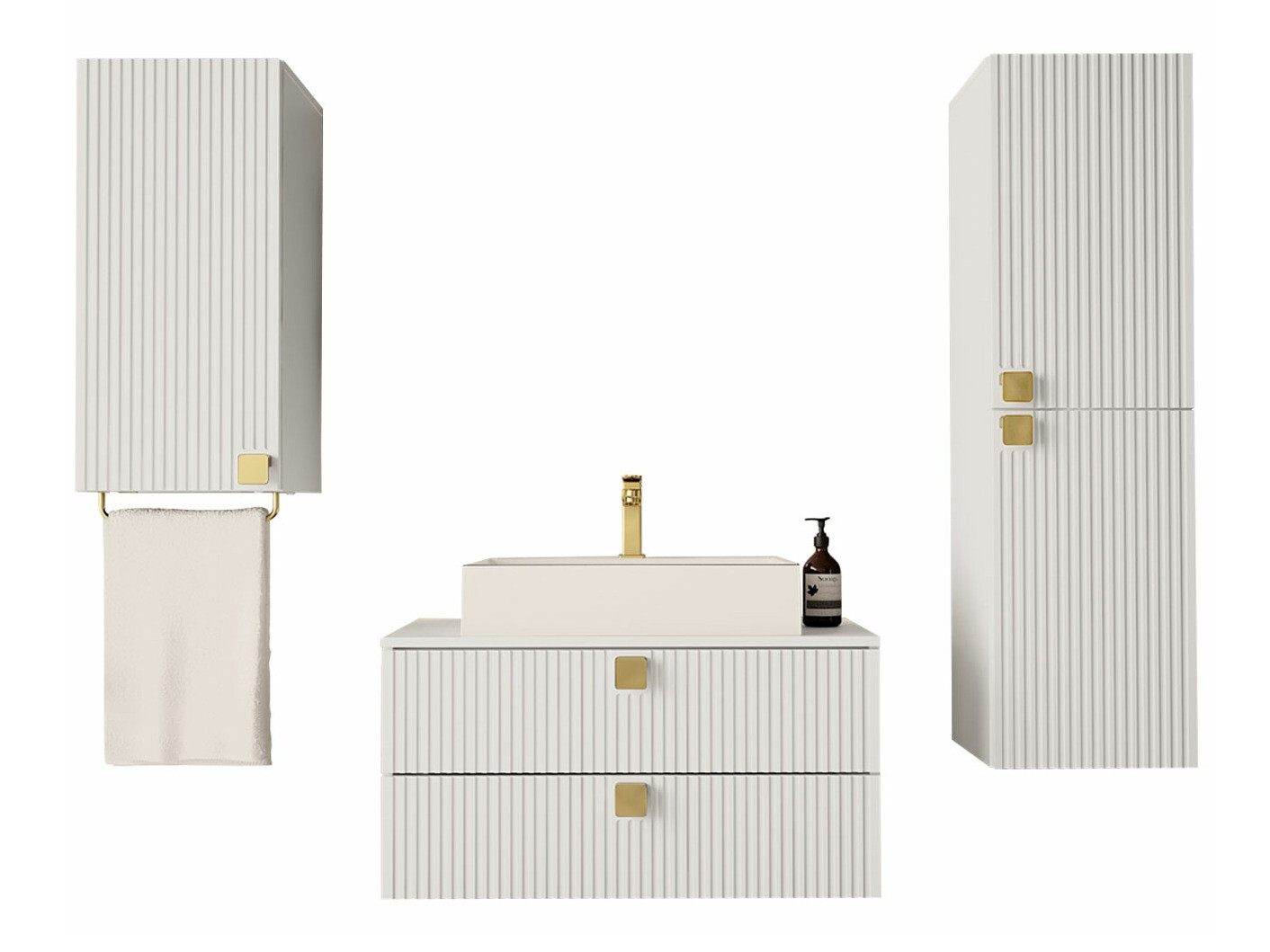 Bathroom set Panium II (White)