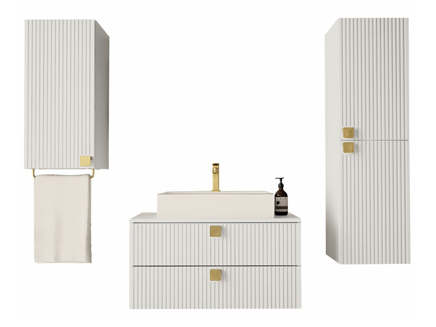 Bathroom set Panium II (White)