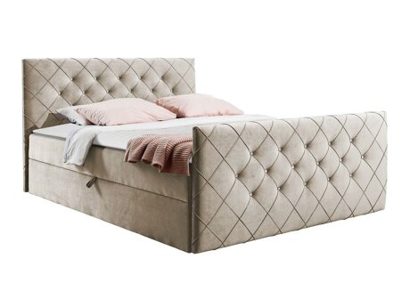 Continental bed Baltimore 158 (Amor Velvet 4303)