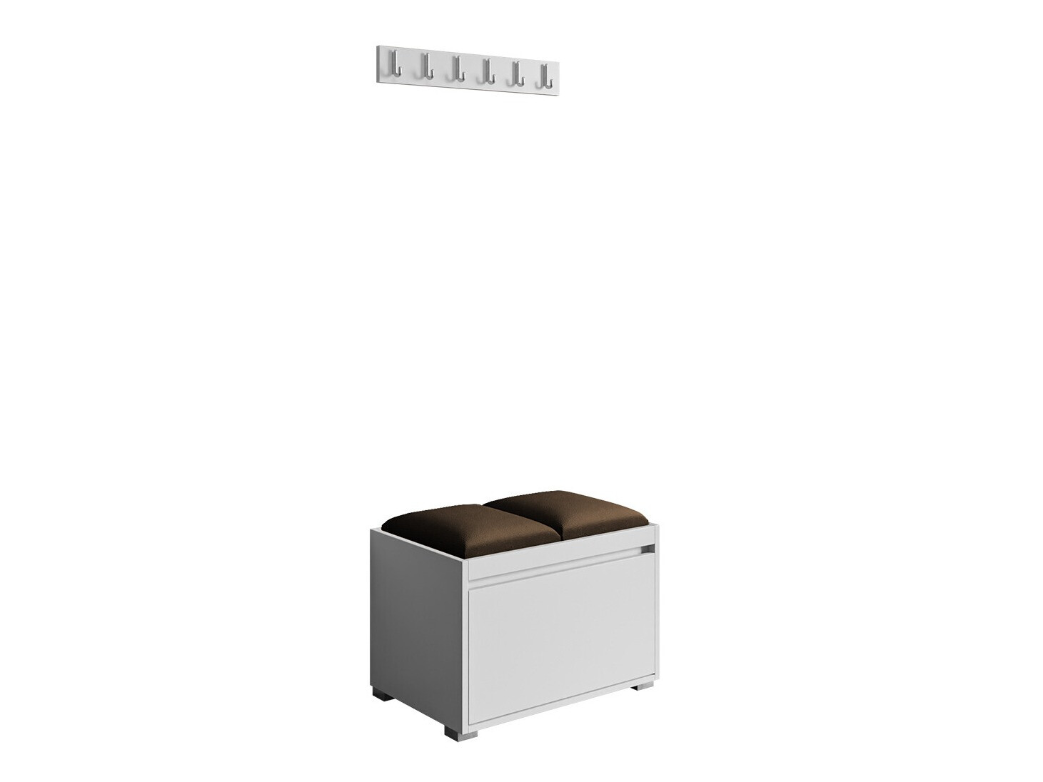 Hallway set Comfivo Pinus VI (White + Manila 04)