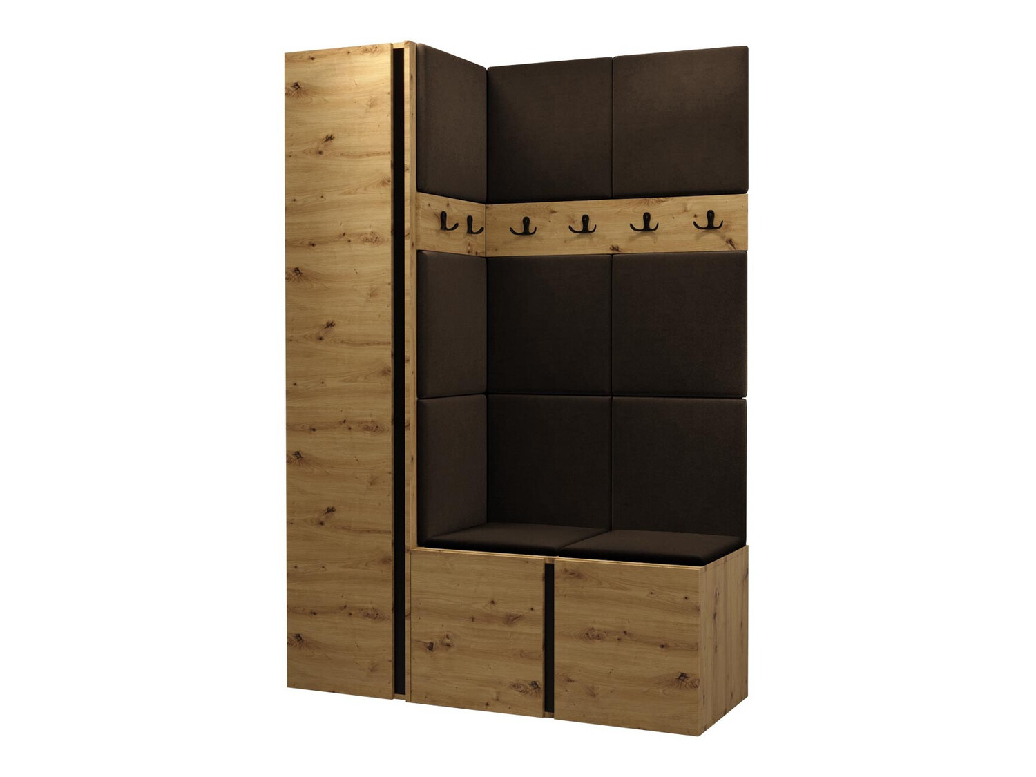 Hallway set Pinis IX (Artisan oak)