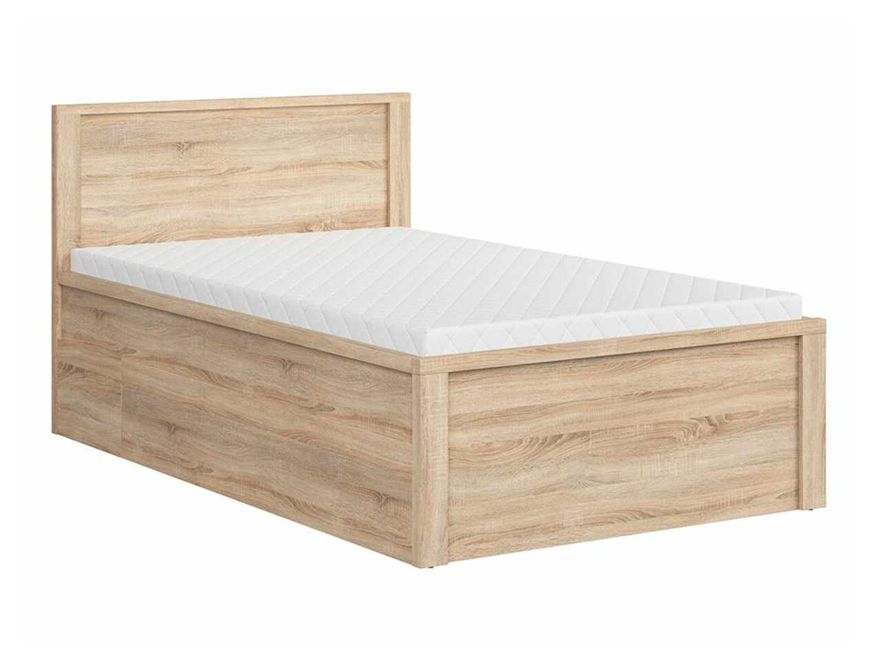 Bed Nolroma 129 (Sonoma oak)