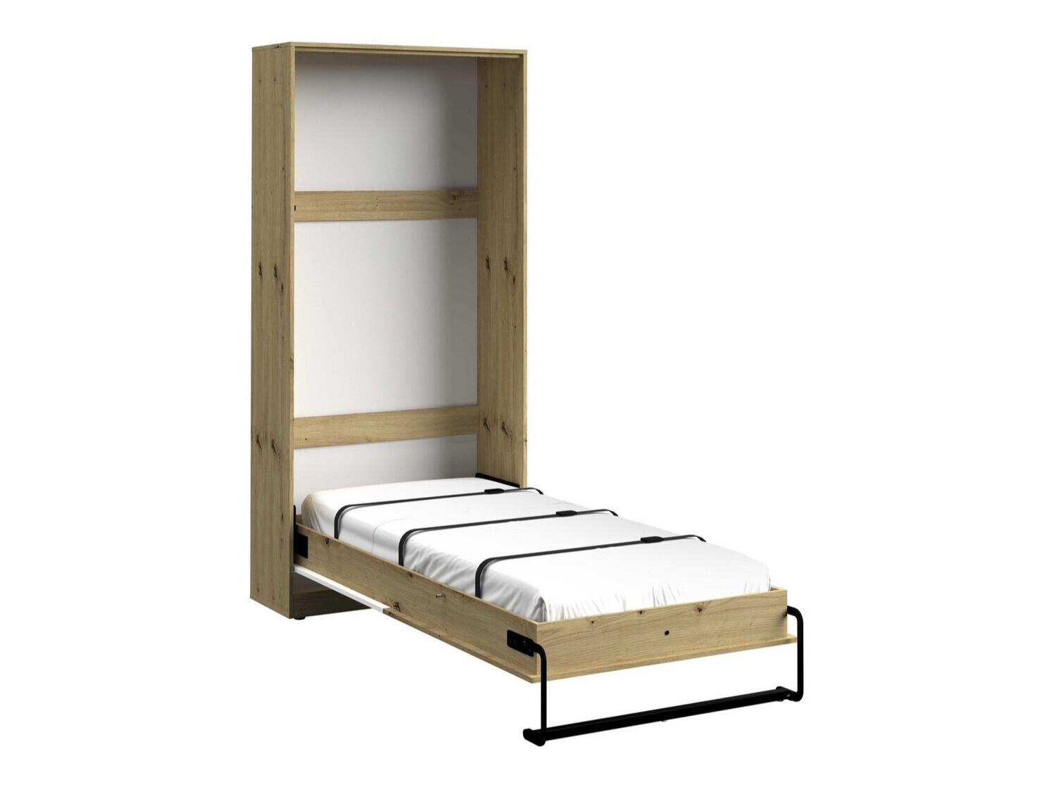 Wall bed Mirelbu 113 (Artisan oak + White)