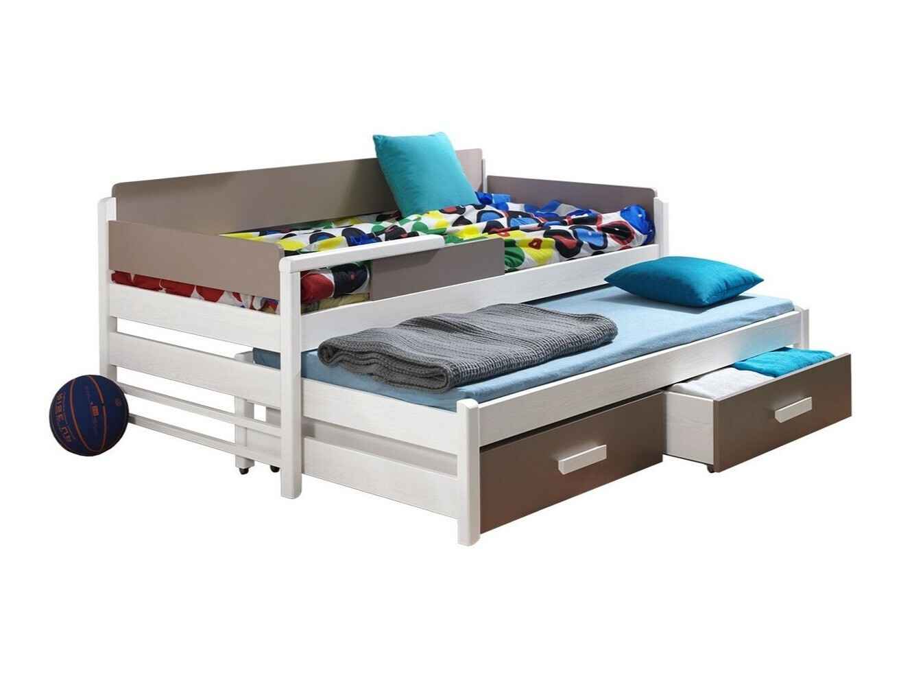 Bed Henderson 121 (White + Trufel)