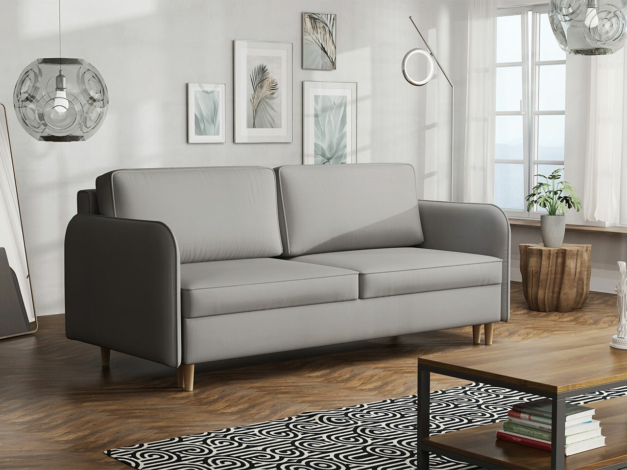Sofa bed Columbus 122 (Mono 244)