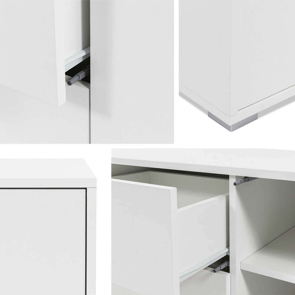 Chest of drawers Comfivo Tutela III (White)