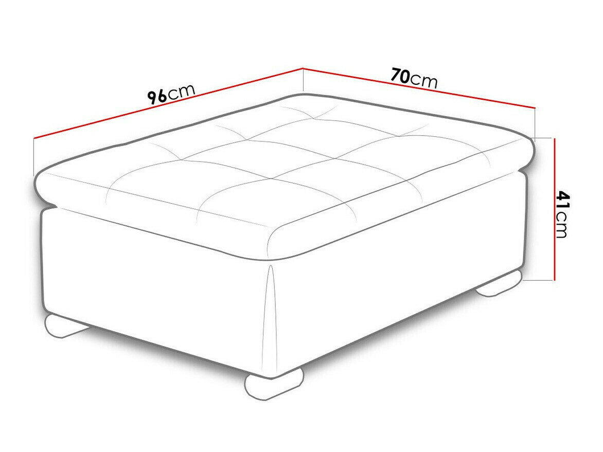 Upholstered furniture set Comfivo Gemma I (Soft 017 + Lawa 05)