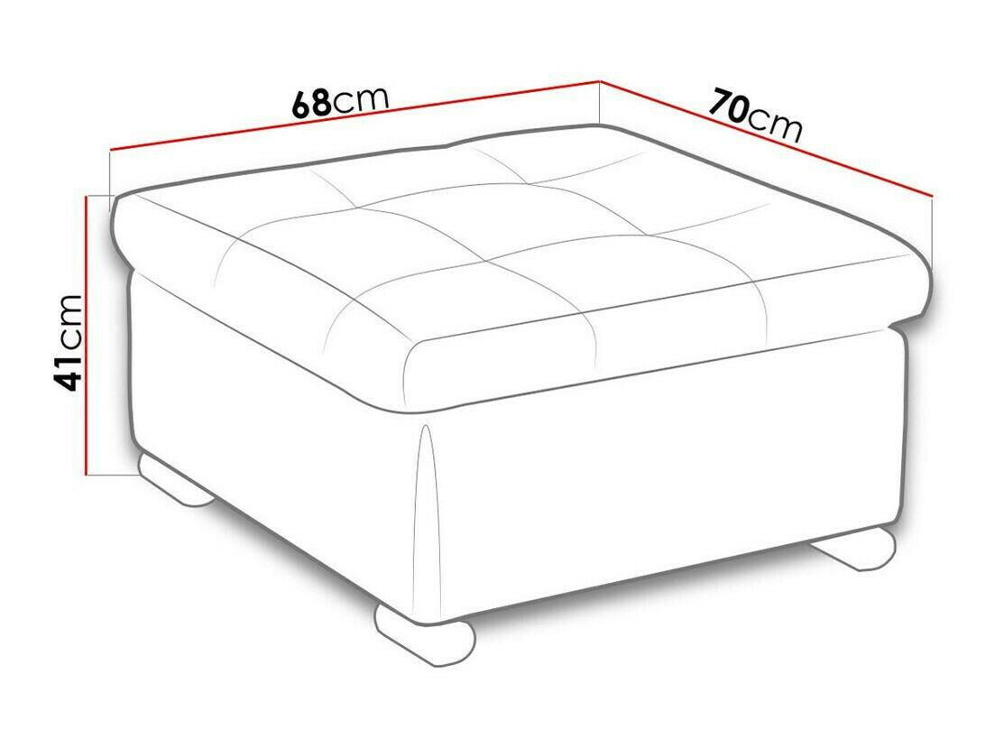 Upholstered furniture set Comfivo Gemma (Soft 017 + Lawa 05)