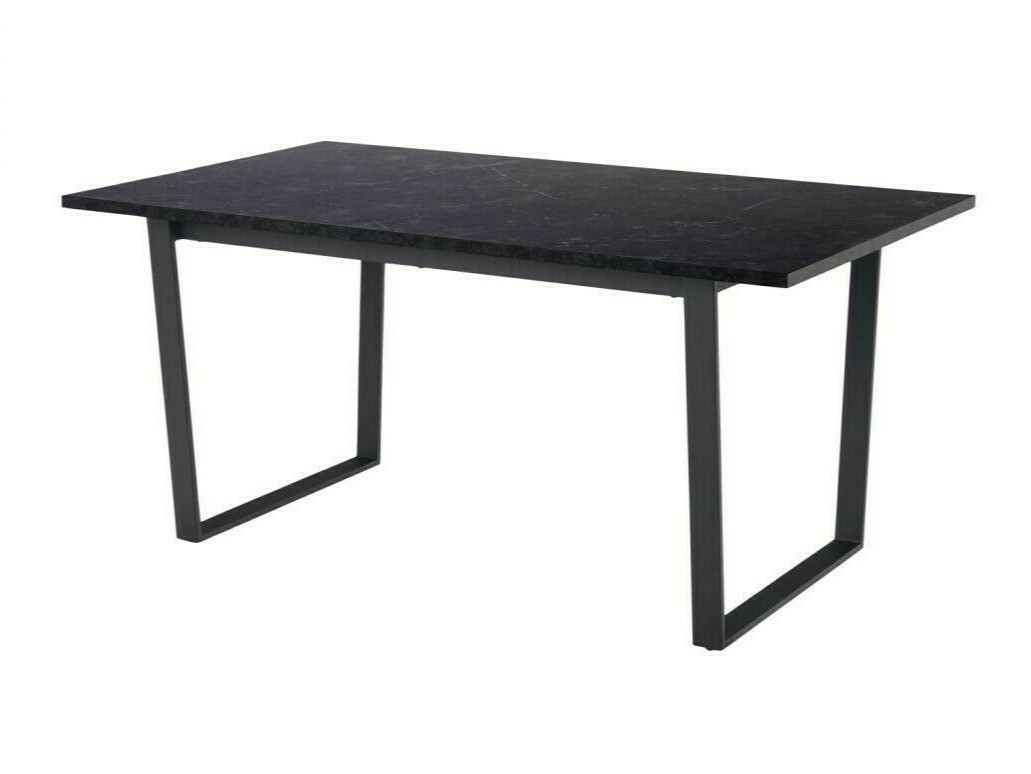 Table Norsica 591 (Black marble + Black)