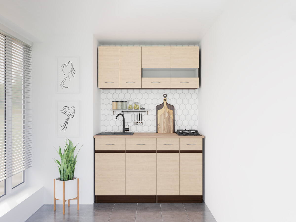 Modular kitchen set Eli Light 117